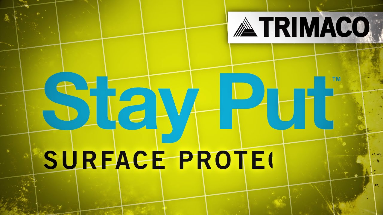 Trimaco Stay Put. Για όλες τις χρήσεις. Αντιολισθητική προστασία επιφανειών