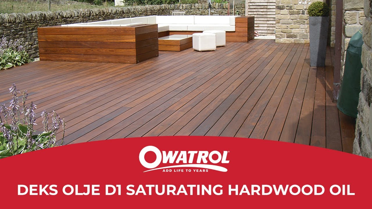 Owatrol Deks Olje D.1 - Hardwood Saturating Oil
