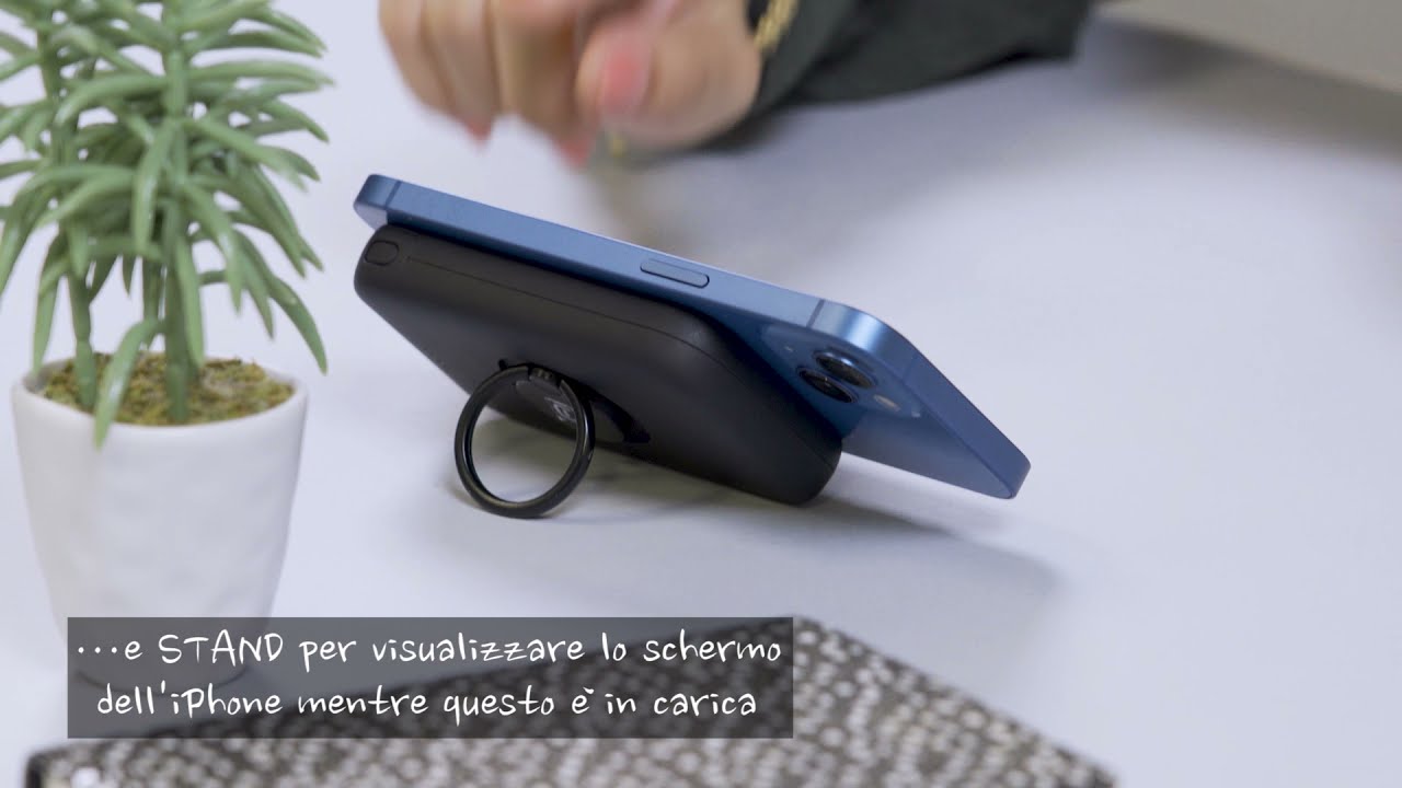 MAG 5000 - powerbank compatibile con tecnologia MagSafe | Cellularline #moreofyou