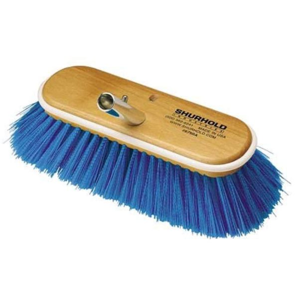 Shurhold 960 Extra Soft Deck Brush 6”, Blue Brushes, Mops & Trays Cavo Yachting