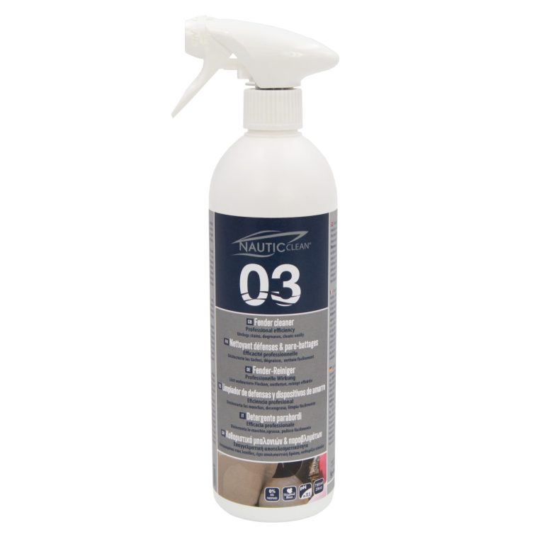 Nautic Clean 03 Fender Cleaner Spray, 750ml Boat Cleaning Products Cavo Yachting