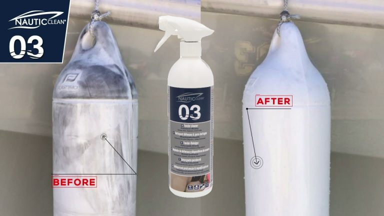 Nautic Clean 03 Fender Cleaner Spray, 750ml Boat Cleaning Products Cavo Yachting