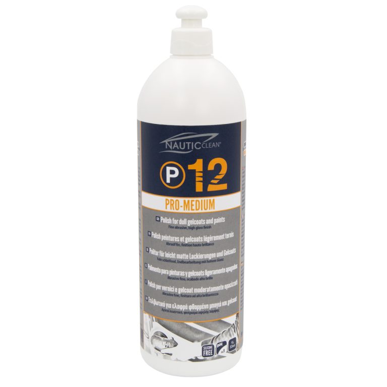 Nautic Clean 12 Polish Pro Medium 1lt Polishing Products Cavo Yachting