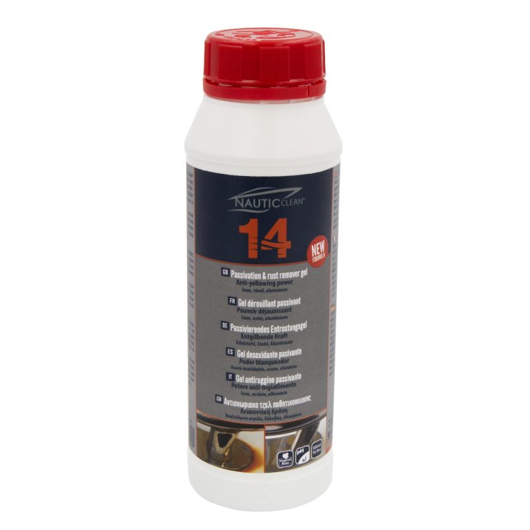 Nautic Clean 14 Passivation & Rust Remover Gel, 500ml Boat Cleaning Products Cavo Yachting