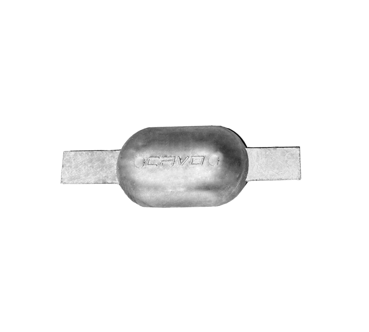 Cavo Ανόδιο Οβάλ με Λάμες 100x60x18mm Ανόδια Cavo Yachting