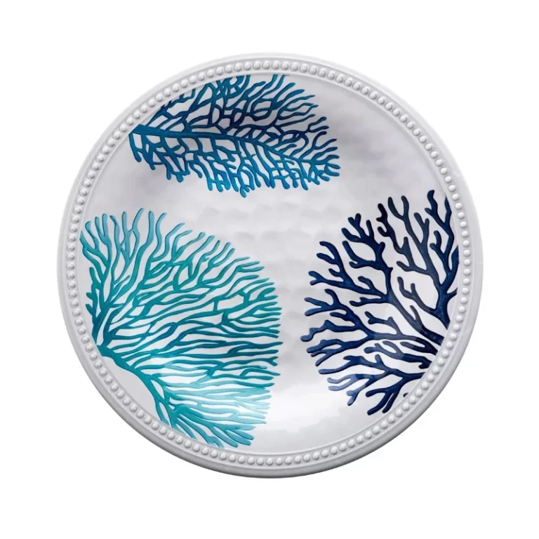 Marine Business Melamine Dinner Plate SUMMER, Set of 6 pcs Tableware Cavo Yachting