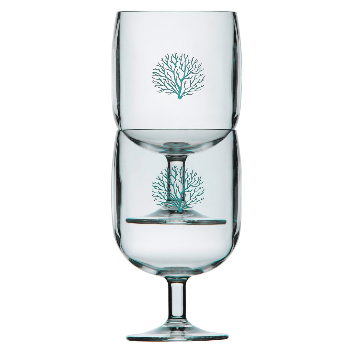 Marine Business Wine Glass, HARMONY MARE Set of 6 pcs Tableware Cavo Yachting
