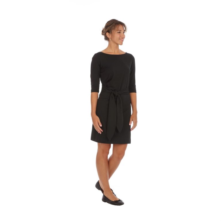 Smallwoods Dress TWILIGHT 3/4 with Sleeves, Black Dresses Cavo Yachting