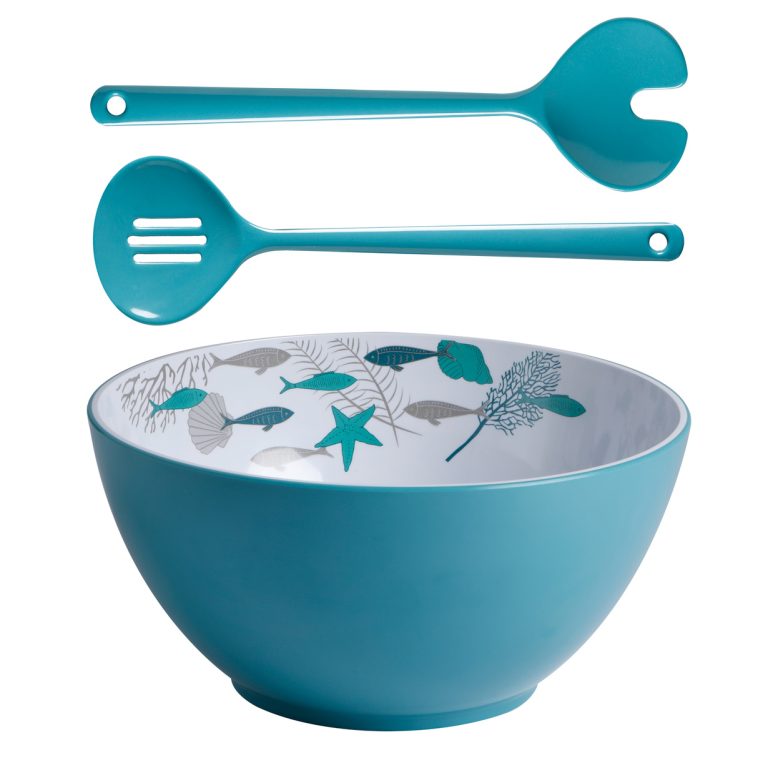 Marine Business Salad Bowl COASTAL with Servers Tableware Cavo Yachting