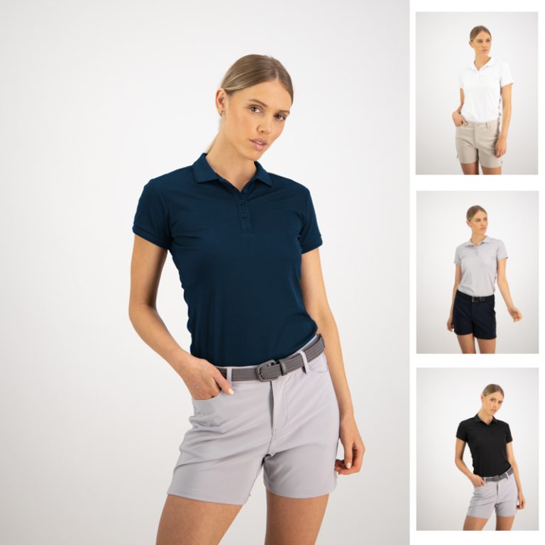 VMG TEKAPO Women’s Polo,  Slim Fit Womens Tops Cavo Yachting