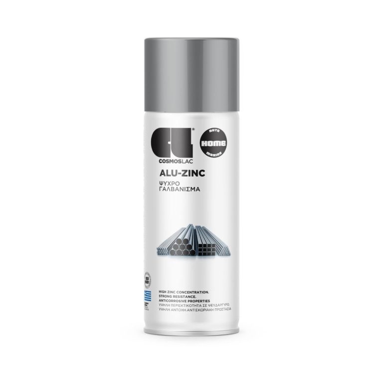 Cosmos Lac Alu-Zinc Spray, 400ml Boat Paints Cavo Yachting
