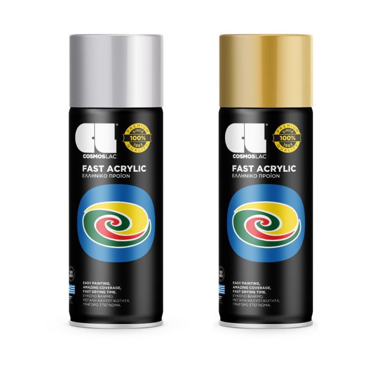 Cosmos Lac Fast Acrylic Σπρέι Βαφής, 400ml Βαφές Σκαφών Cavo Yachting