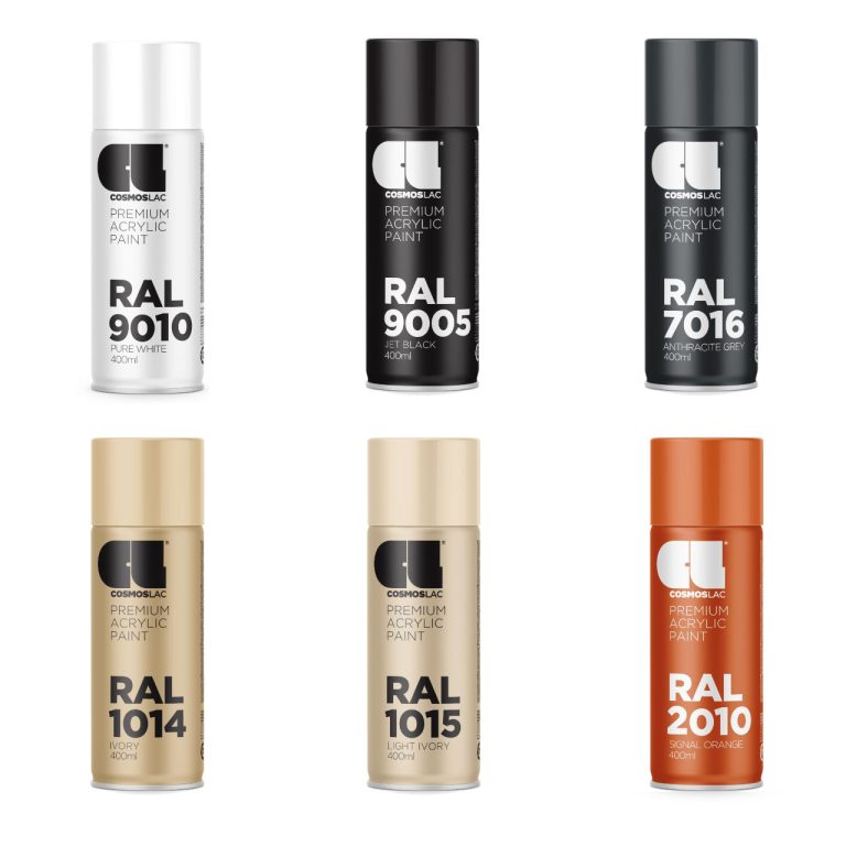 Cosmos Lac Premium Acrylic Paint Spray, 400ml Boat Paints Cavo Yachting