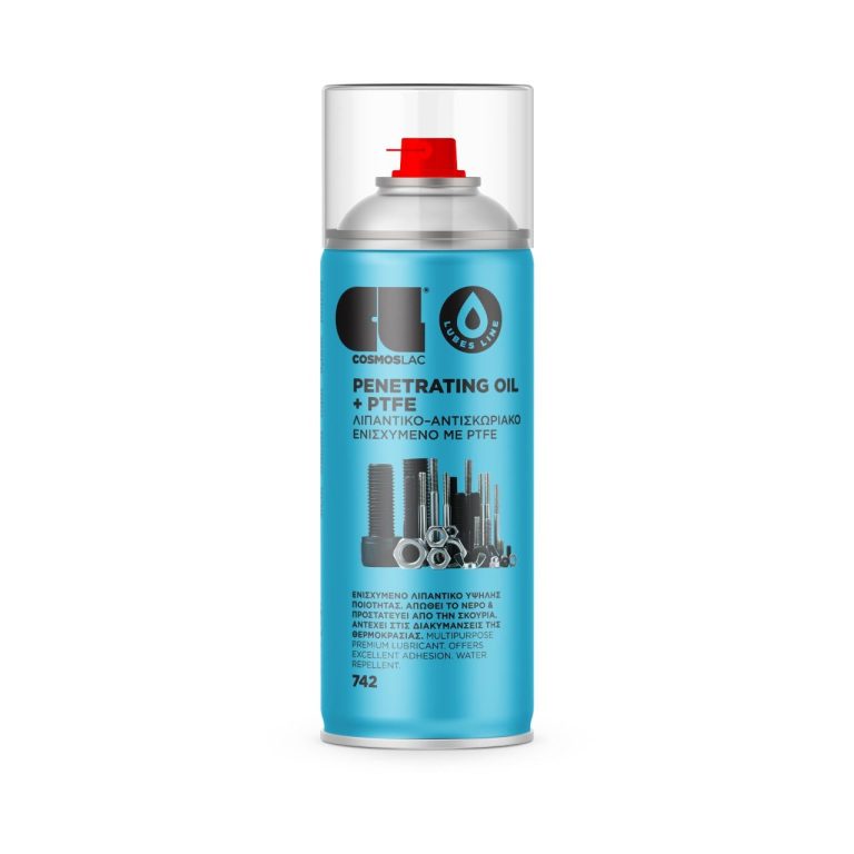 Cosmos Lac Penetrating Oil+PTFE Spray, 400ml Oils, Greases & Lubricants Cavo Yachting