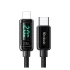 Gadgets Cavo Yachting Mcdodo Καλώδιο Φόρτισης & Δεδομένων Type-C σε Lightning με Οθόνη, 36W, 1.2m, Μαύρο Mcdodo Καλώδιο Φόρτισης & Δεδομένων Type-C σε Lightning με Οθόνη, 36W, 1.2m, Μαύρο Gadgets Cavo Yachting