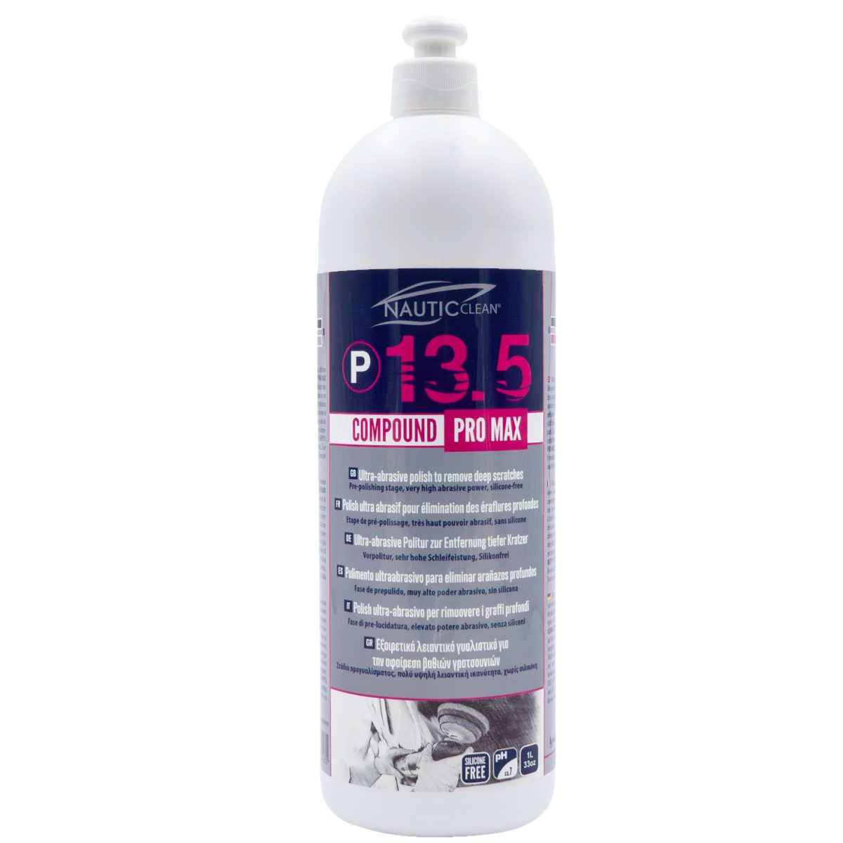 Nautic Clean 13.5 Αλοιφή Λείανσης & Αφαίρεσης Γρατζουνιών Προϊόντα Γυαλίσματος Cavo Yachting