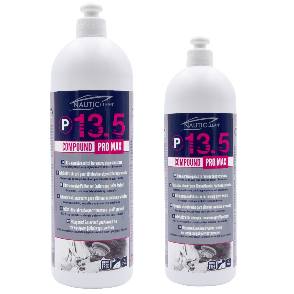 Nautic Clean 13.5 Αλοιφή Λείανσης & Αφαίρεσης Γρατζουνιών Προϊόντα Γυαλίσματος Cavo Yachting