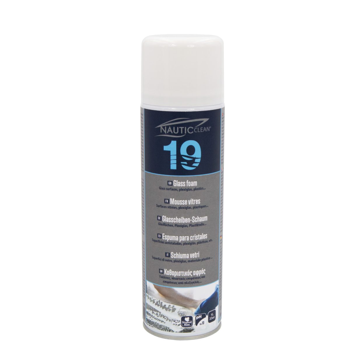 Nautic Clean 19 Glass Foam, 500ml Cleaning Products Cavo Yachting
