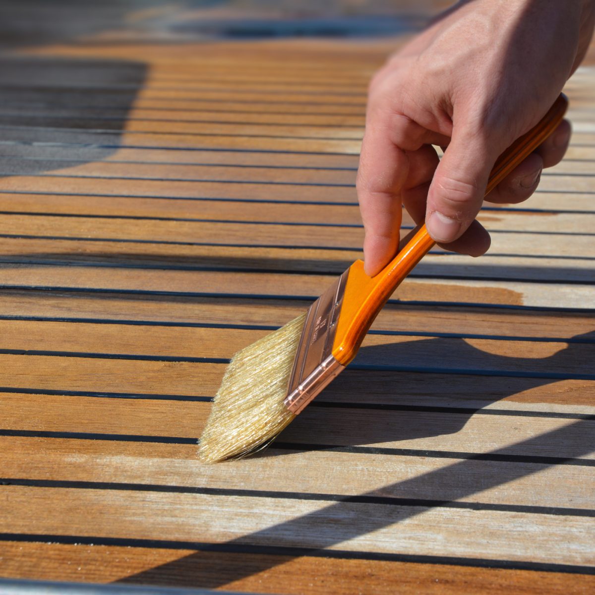 Owatrol Deks Olje D1 Saturating Wood Oil, Matt Teak Care Cavo Yachting