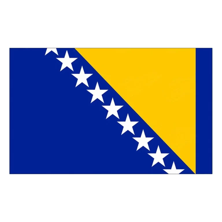 Flag Bosnia Herzegovina Flags Cavo Yachting