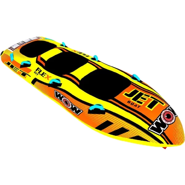 Θαλάσσια Παιχνίδια Cavo Yachting WOW Jet Boat Φουσκωτό Παιχνίδι, Ρυμουλκώμενο, 3 Ατομών WOW Jet Boat Φουσκωτό Παιχνίδι, Ρυμουλκώμενο, 3 Ατομών Θαλάσσια Παιχνίδια Cavo Yachting