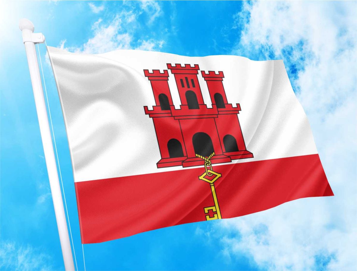 Flag Gibraltar Flags Cavo Yachting