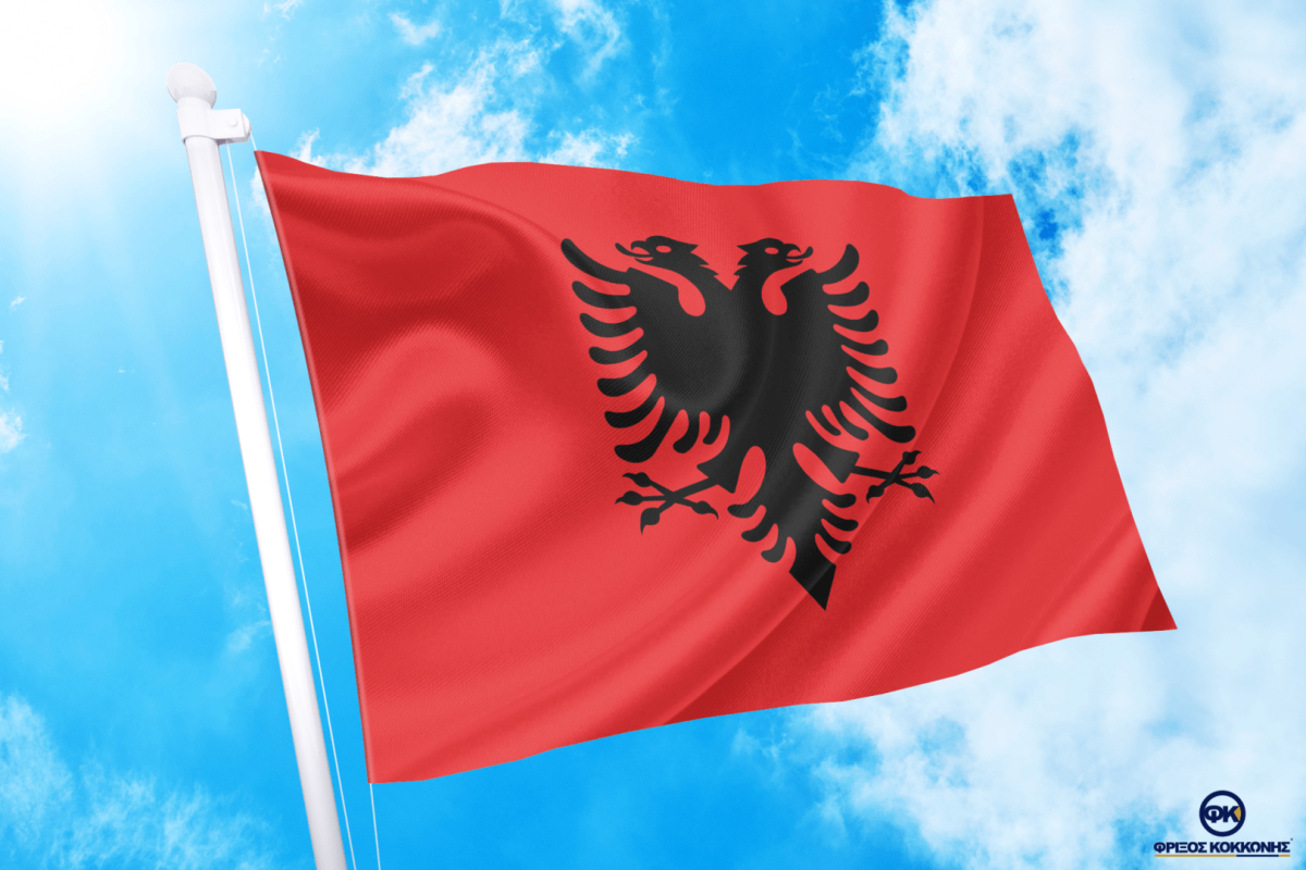 Flag Albania Flags Cavo Yachting
