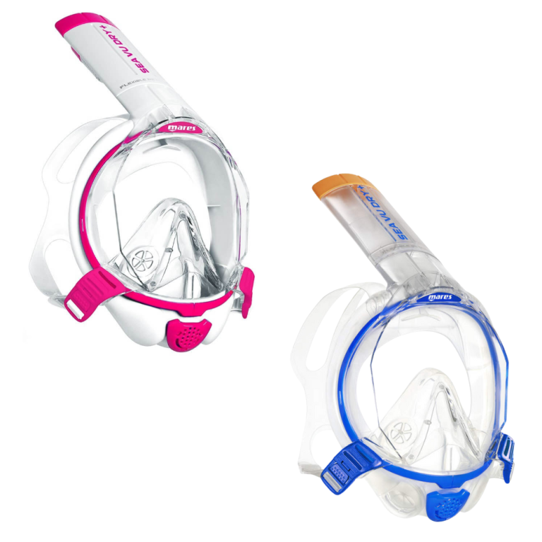 Mares Sea Vu Dry+ Snorkeling MaskFull, Face Snorkel Gear Cavo Yachting