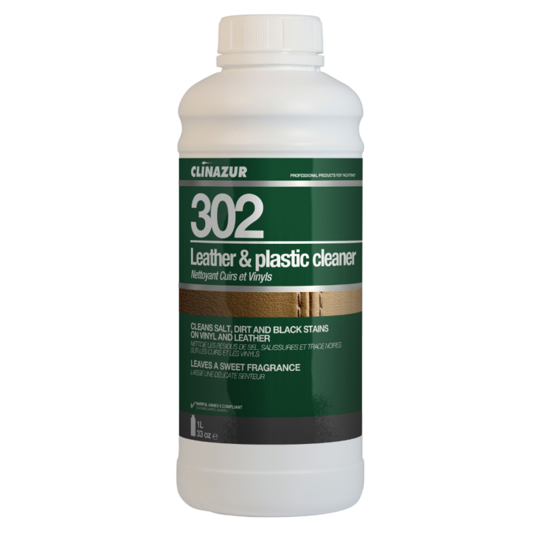 Clinazur 302 Leather And Vinyl Cleaner 1lt Boat Cleaning Products Cavo Yachting
