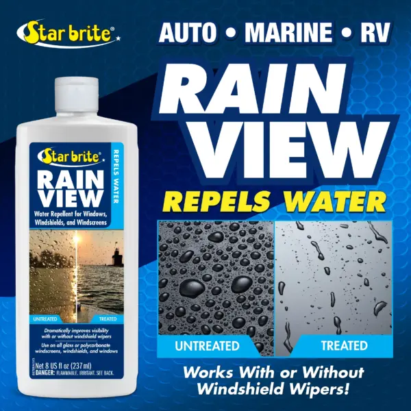 Καθαριστικά Cavo Yachting Starbrite Υδροαπωθητικό Τζαμιών Rain View, 8oz Starbrite Υδροαπωθητικό Τζαμιών Rain View, 8oz Καθαριστικά Cavo Yachting