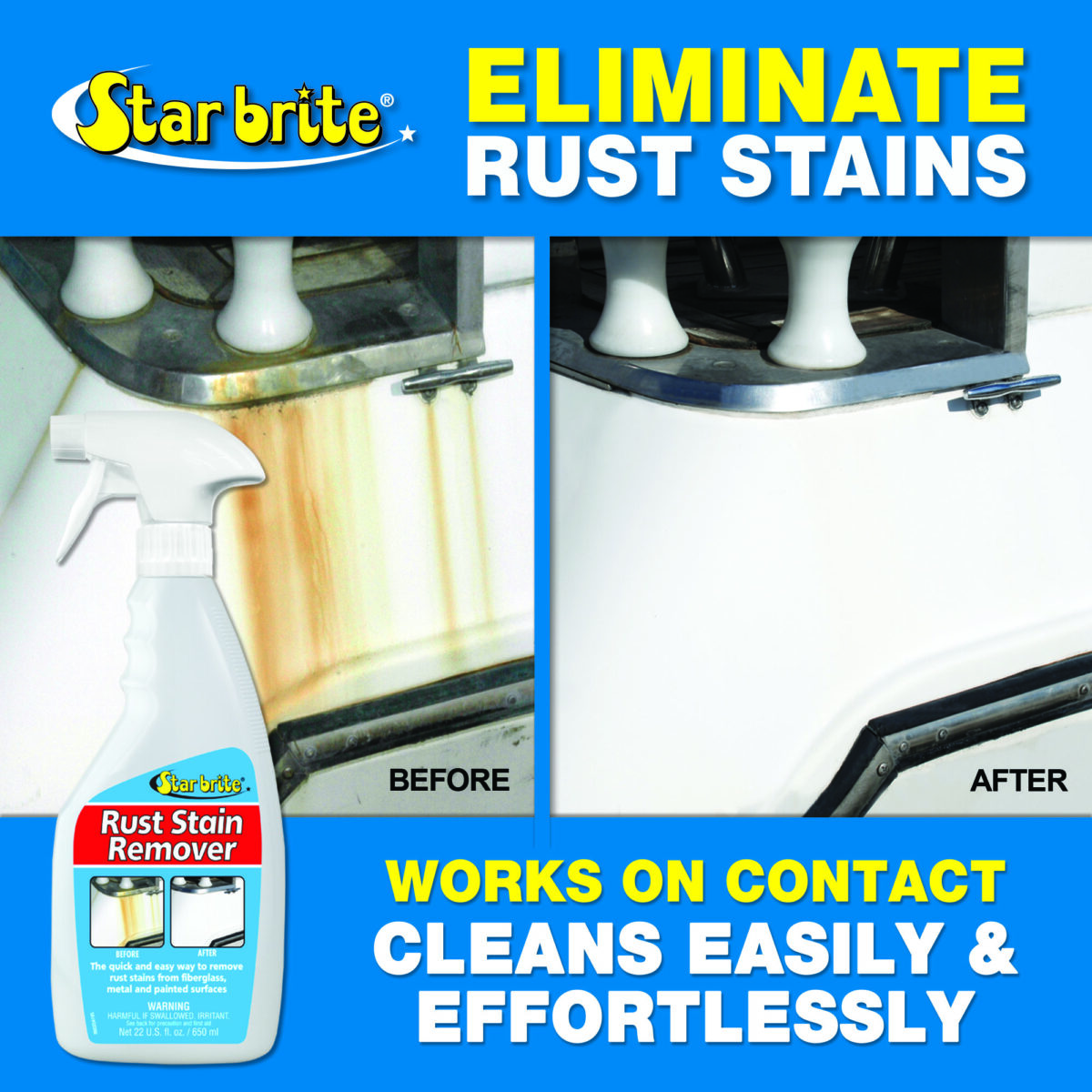 Starbrite Καθαριστικό Σκουριάς Rust Stain Remover Καθαριστικά Cavo Yachting