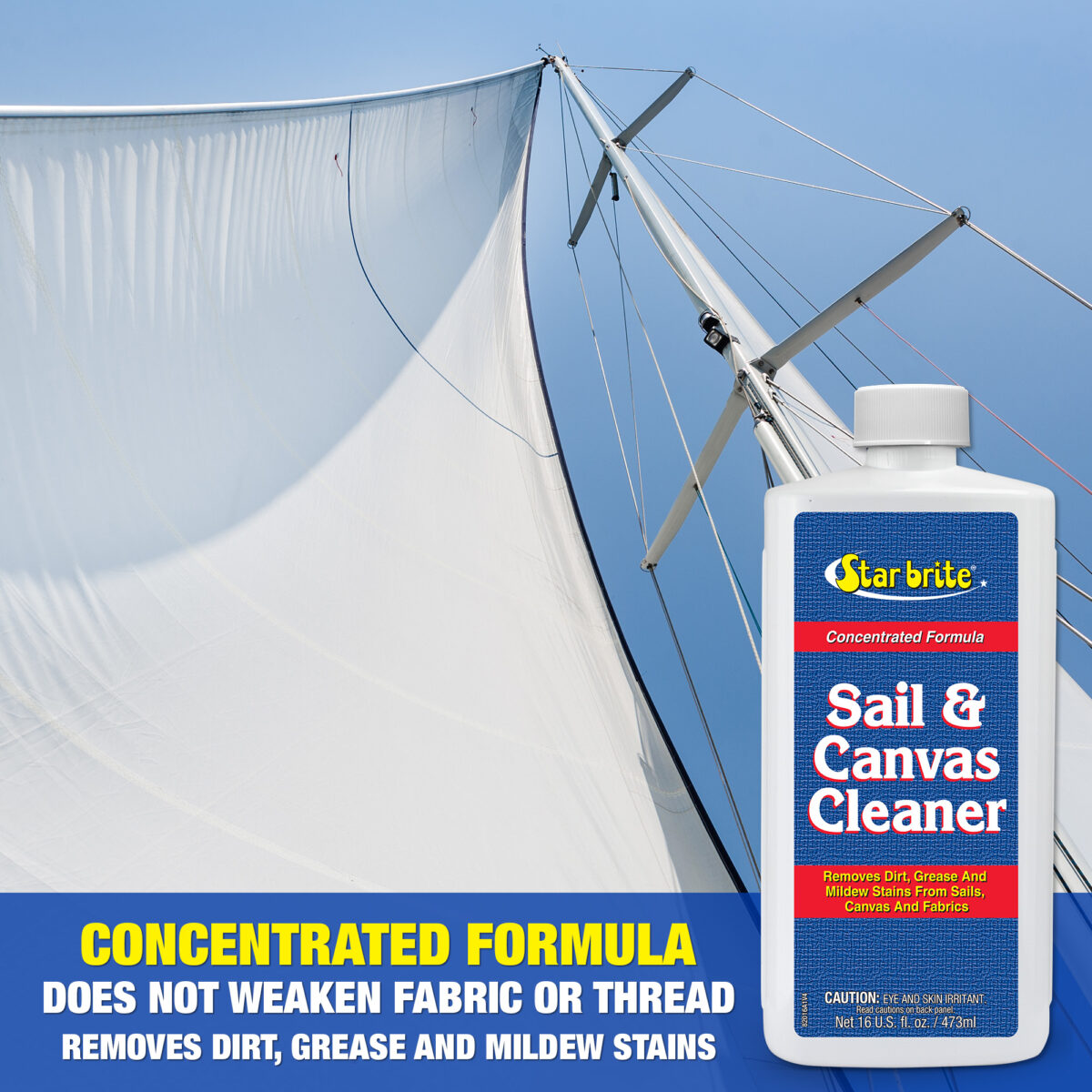 Starbrite Καθαριστικό Πανιών & Υφασμάτων Sail & Canvas Cleaner, 500ml Καθαριστικά Cavo Yachting