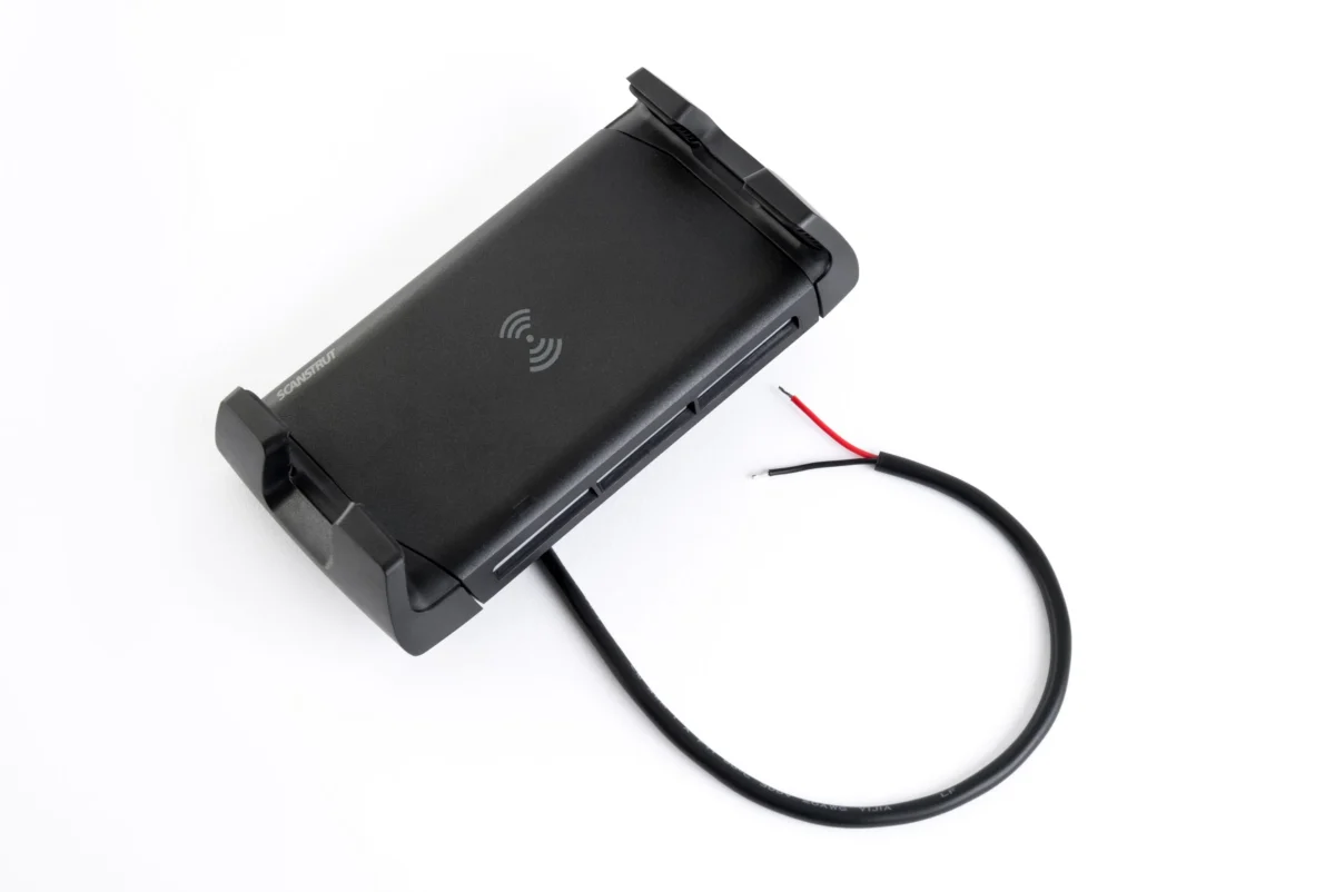 Scanstrut ROKK Active Qi-Wireless Phone Charging Mount, 12/24V Gadgets Cavo Yachting