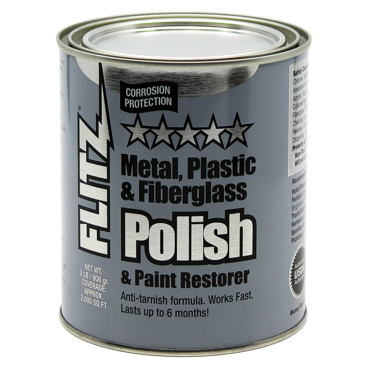 Flitz Metal, Plastic & Fiberglass Polish Polishing Products Cavo Yachting