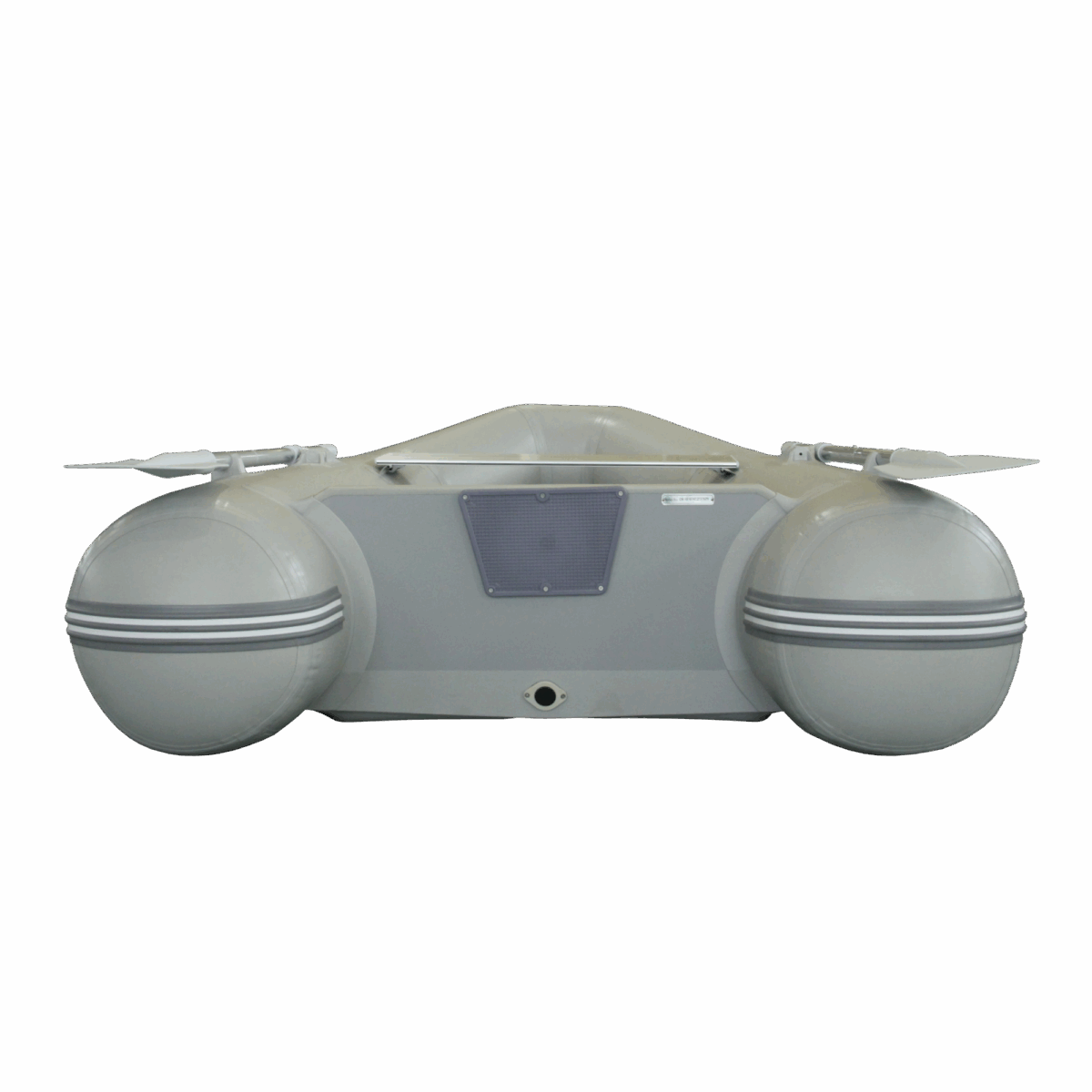 Tempus Tender with Inflatable Floor, Grey Inflatable Boats Cavo Yachting