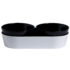 Marine Business Snack Bowls Summer, Black, Set of 3 pcs Tableware Cavo Yachting