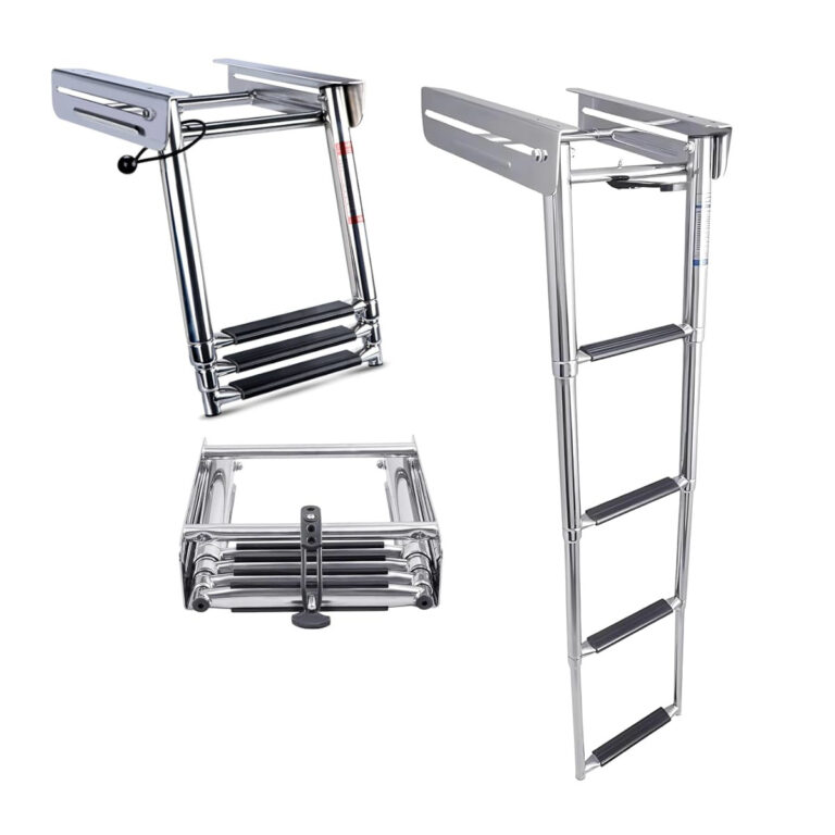Boarding Ladder Inox with Slide-in Insert Gangways & Boarding Ladders Cavo Yachting