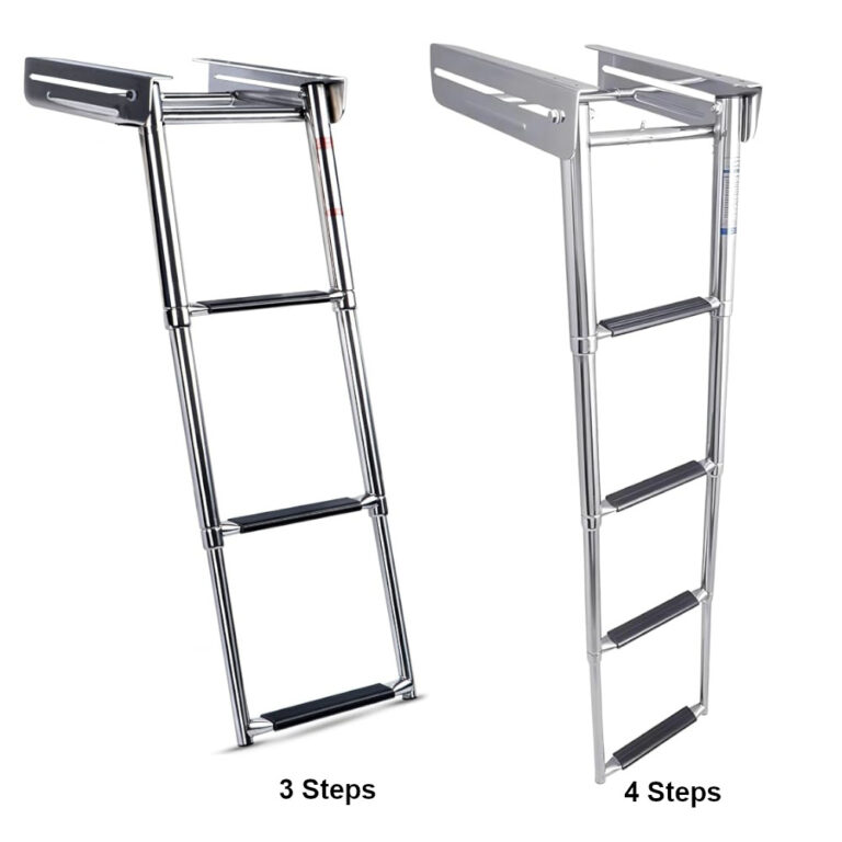 Boarding Ladder Inox with Slide-in Insert Gangways & Boarding Ladders Cavo Yachting