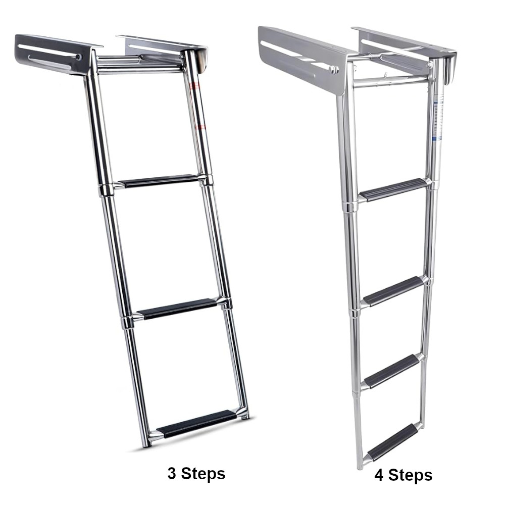 Boarding Ladder Inox with Slide-in Insert Gangways & Boarding Ladders Cavo Yachting