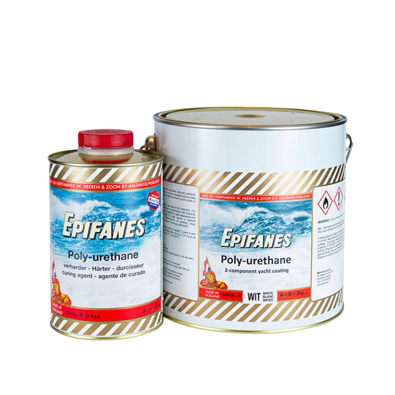 Epifanes Poly-Urethane Yacht Paint, White High Gloss, 3lt Boat Paints Cavo Yachting