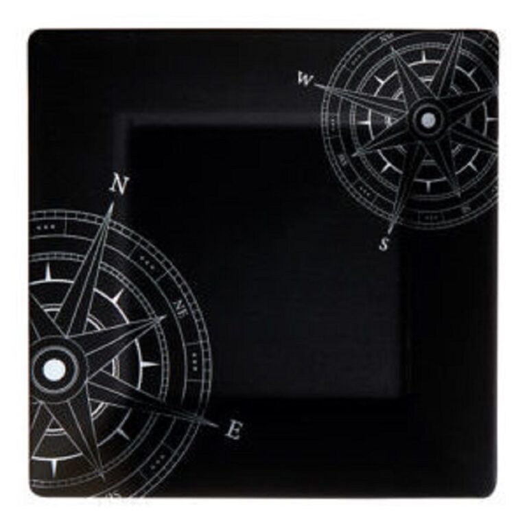 Marine Business Non-Slip Melamine Dinner Plate Lombok Set of 6 pcs Tableware Cavo Yachting