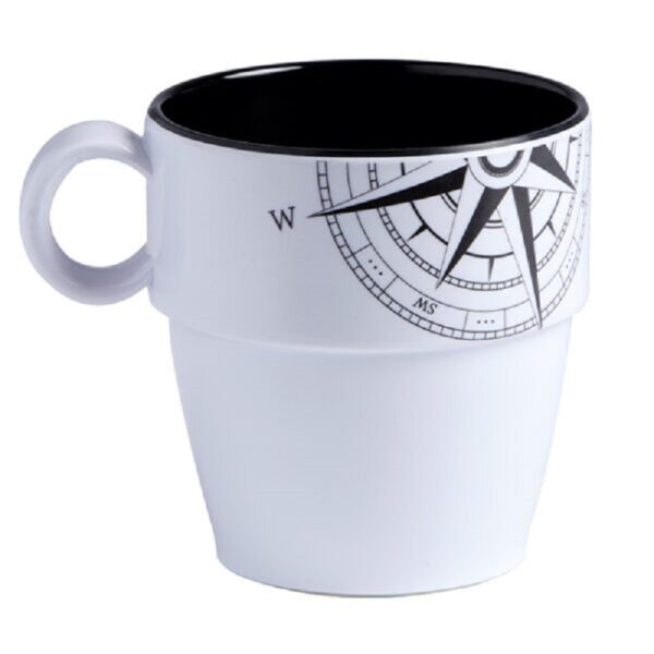 Marine Business Mug Non-Slip, Lombok, Set of 6 pcs Tableware Cavo Yachting