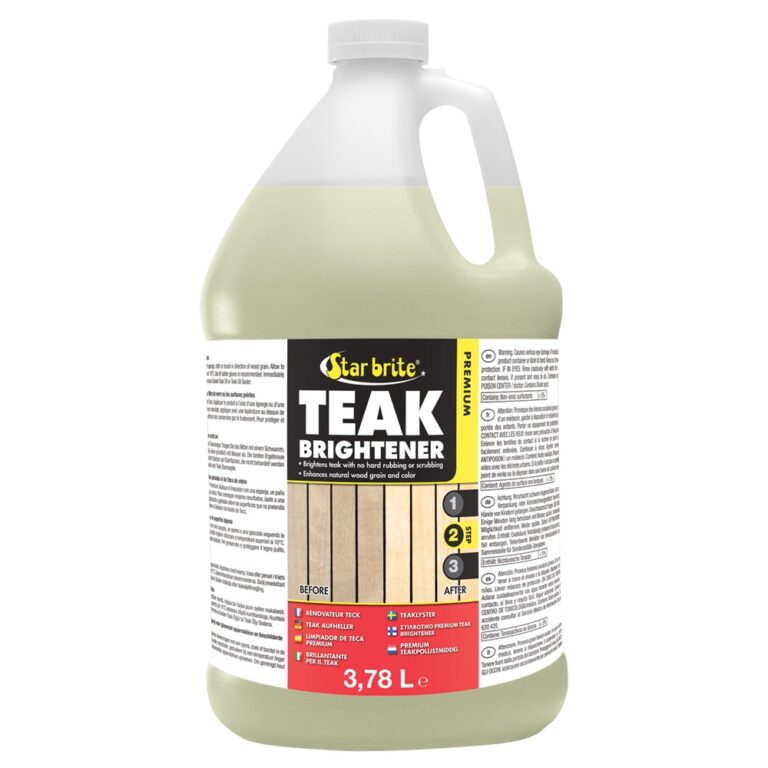 Starbrite Premium Teak Brightener Step 2, Gallon Teak Care Cavo Yachting