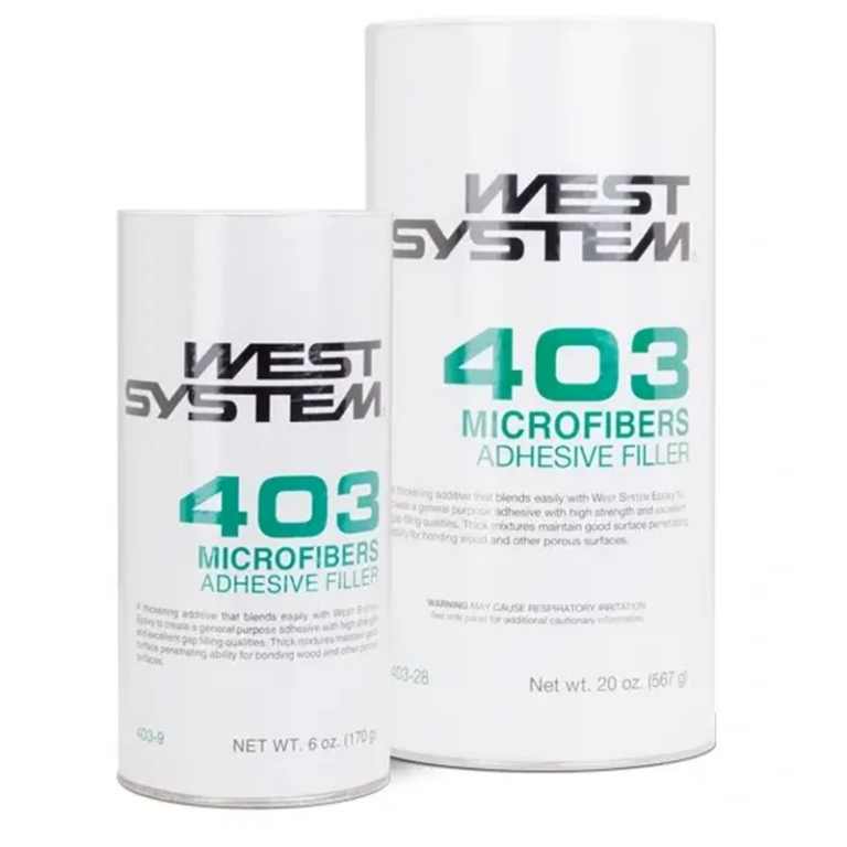 West System 403 Microfibers Adhesive Filler Fillers, Resins & Gelcoats Cavo Yachting