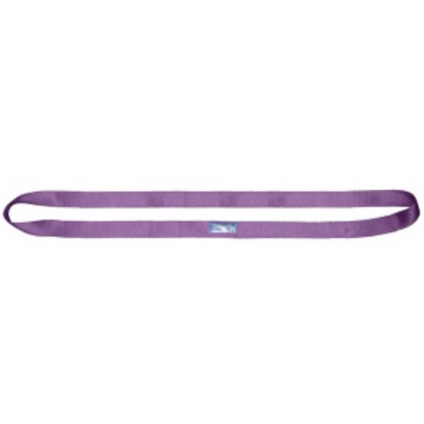 1 Ply Flat PES Webbing Sling, Endless Purple 30mm, 1tons Lifting Belts Cavo Yachting
