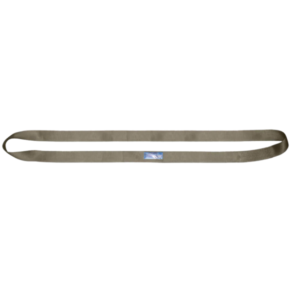 1 Ply Flat PES Webbing Sling, Endless Brown 180mm, 6tons Lifting Belts Cavo Yachting