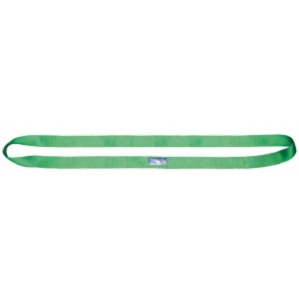 1 Ply Flat PES Webbing Sling, Endless Green 60mm, 2tons Lifting Belts Cavo Yachting