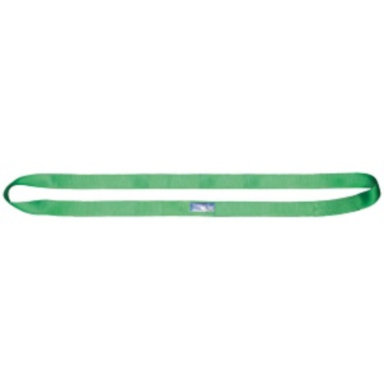 1 Ply Flat PES Webbing Sling, Endless Green 60mm, 2tons Lifting Belts Cavo Yachting