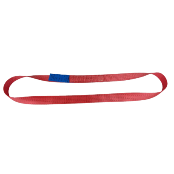 1 Ply Flat PES Webbing Sling, Endless Red 150mm, 5tons Lifting Belts Cavo Yachting