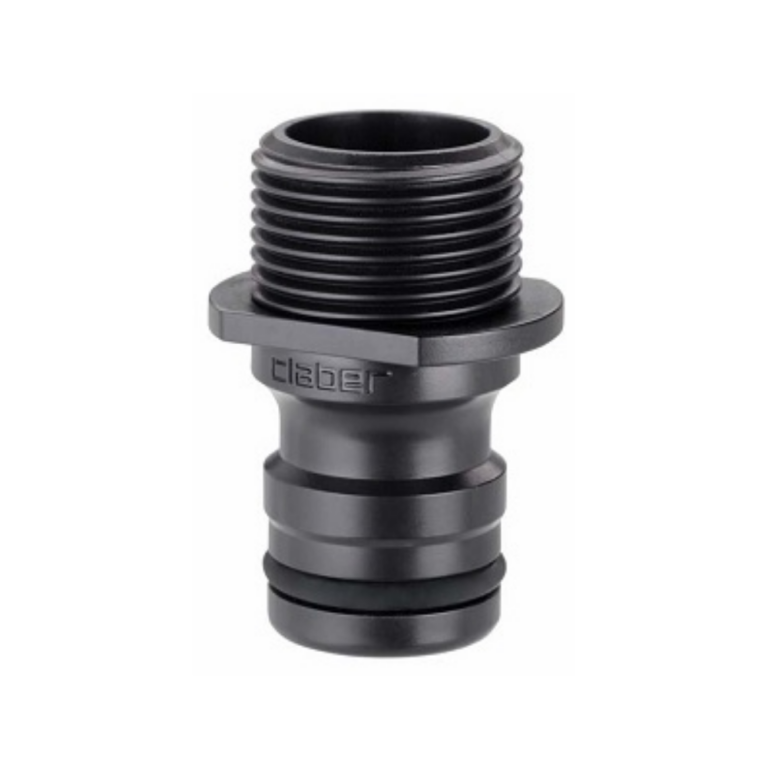 Claber 9642 M Threaded Max-Flow Adaptor 3/4” Water Hoses & Fittings Cavo Yachting